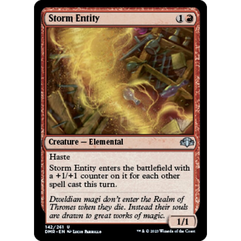 Storm Entity [Dominaria Remastered]