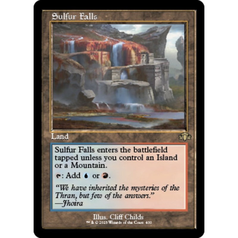 Sulfur Falls (Retro) [Dominaria Remastered]