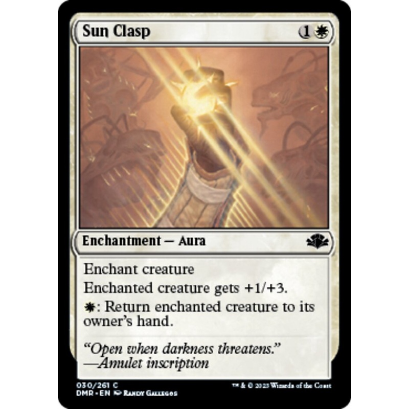 Sun Clasp [Dominaria Remastered]