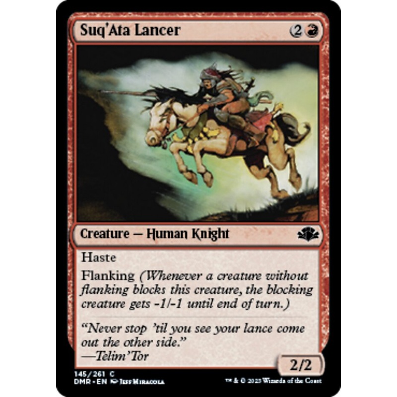 Suq'Ata Lancer [Dominaria Remastered]