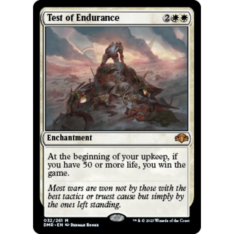 Test of Endurance [Dominaria Remastered]