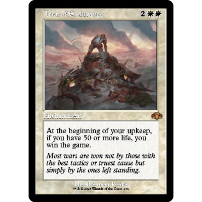 Test of Endurance (Retro) [Dominaria Remastered]