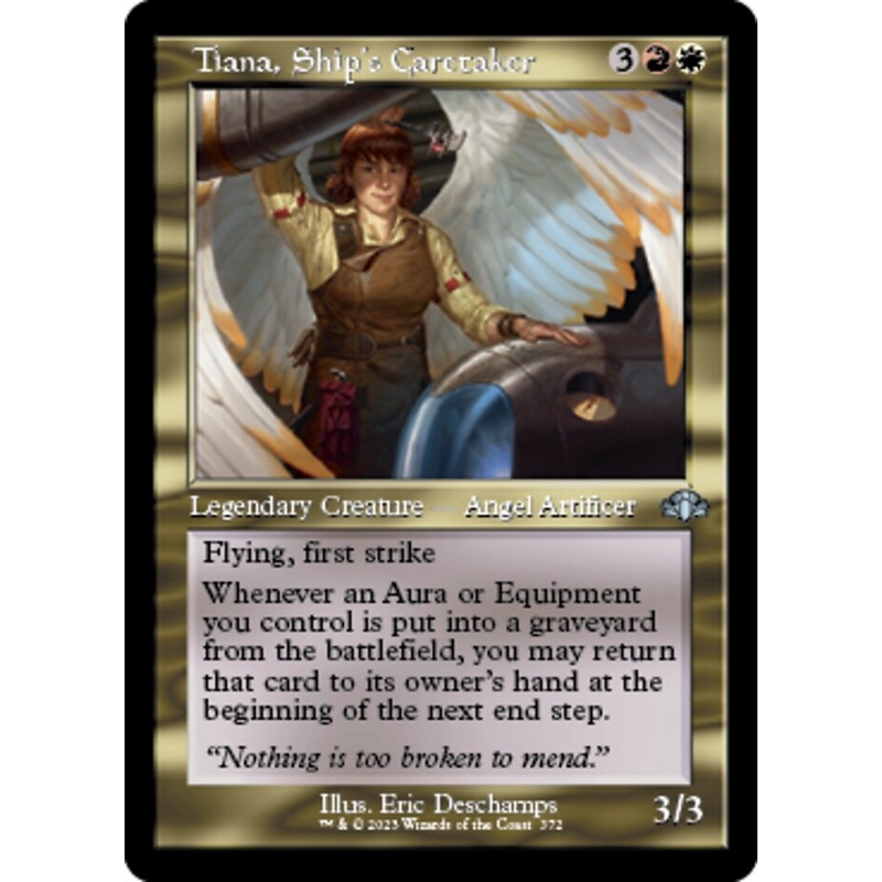 Tiana, Ship's Caretaker (Retro) [Dominaria Remastered]