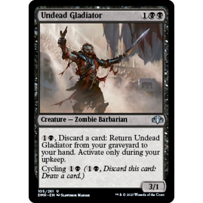 Undead Gladiator [Dominaria Remastered]