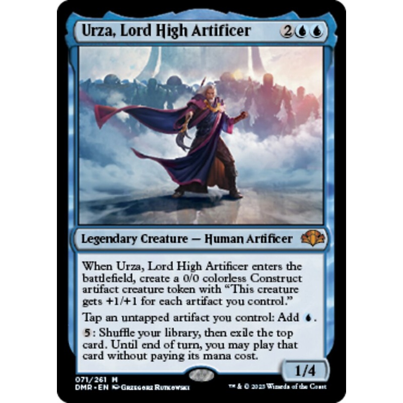 Urza, Lord High Artificer [Dominaria Remastered]