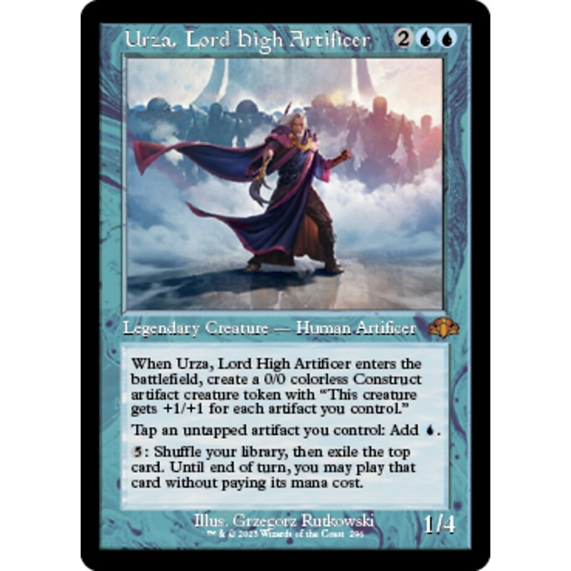 Urza, Lord High Artificer (Retro) [Dominaria Remastered]