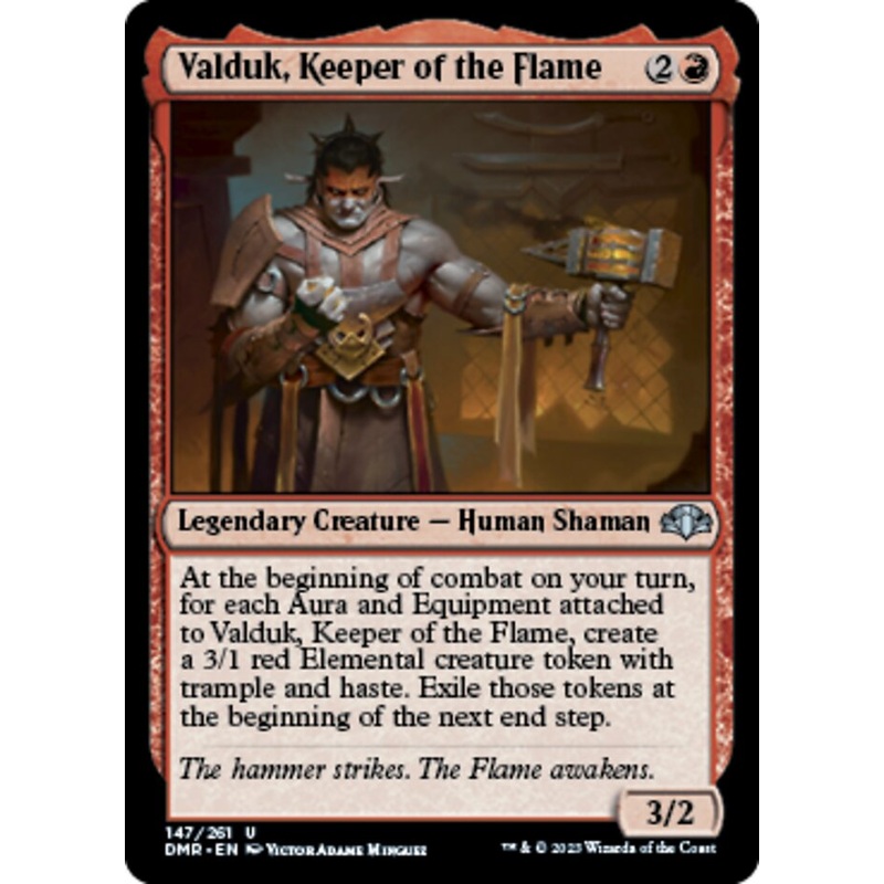 Valduk, Keeper of the Flame [Dominaria Remastered]