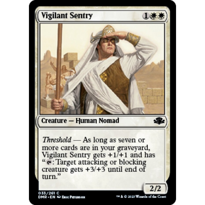 Vigilant Sentry [Dominaria Remastered]