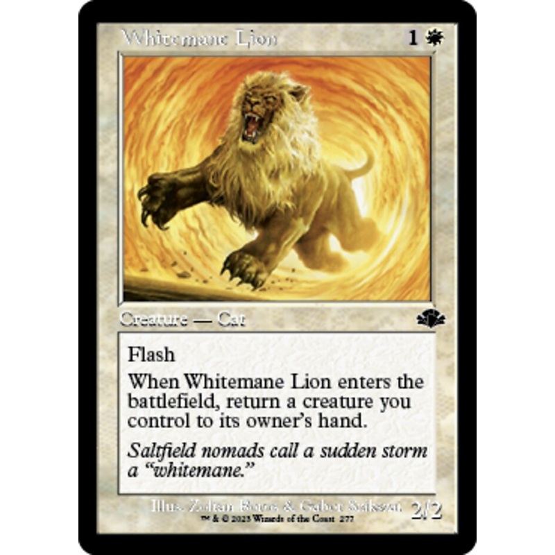 Whitemane Lion (Retro) [Dominaria Remastered]