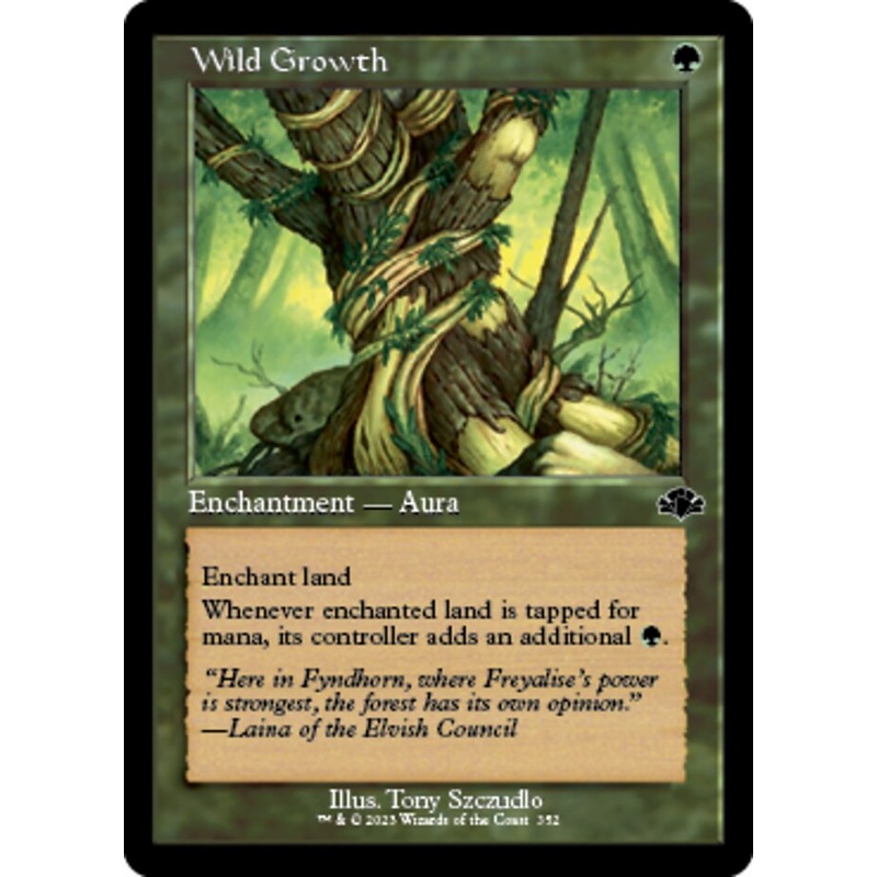Wild Growth (Retro) [Dominaria Remastered]