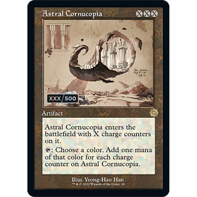 Astral Cornucopia (Retro Schematic) (Serialized) [The Brothers' War Retro Artifacts]