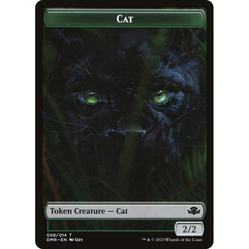 Cat Token (008) [Dominaria Remastered Tokens]