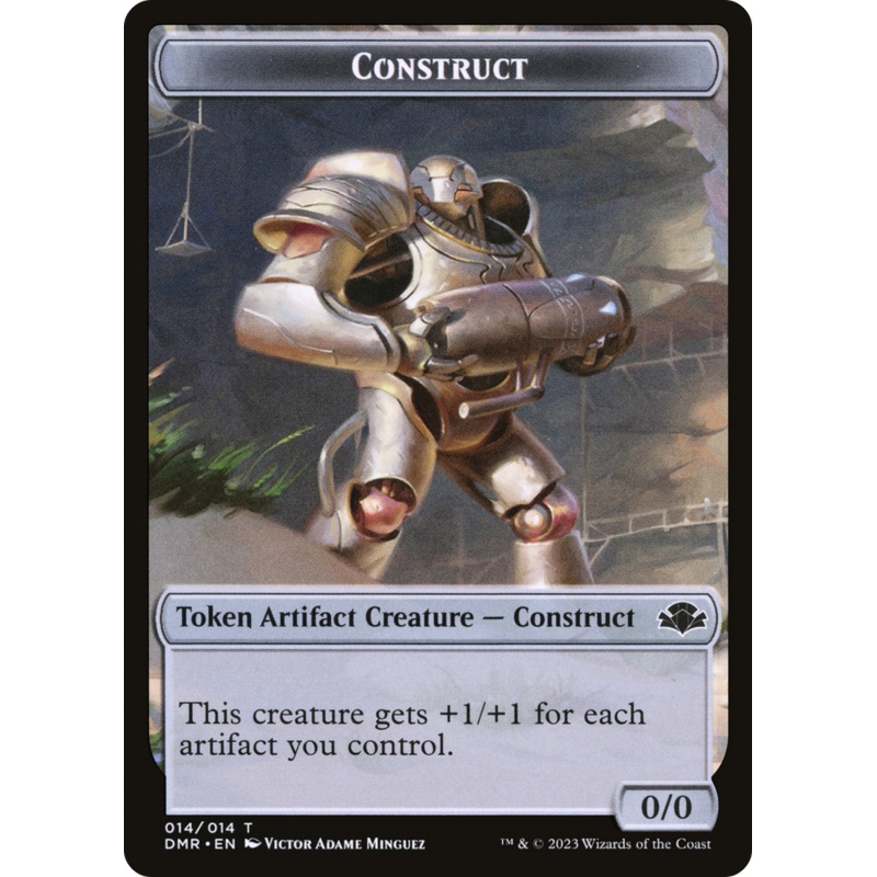 Construct Token [Dominaria Remastered Tokens]