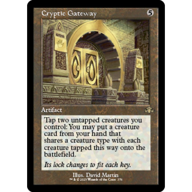 Cryptic Gateway (Retro) [Dominaria Remastered]