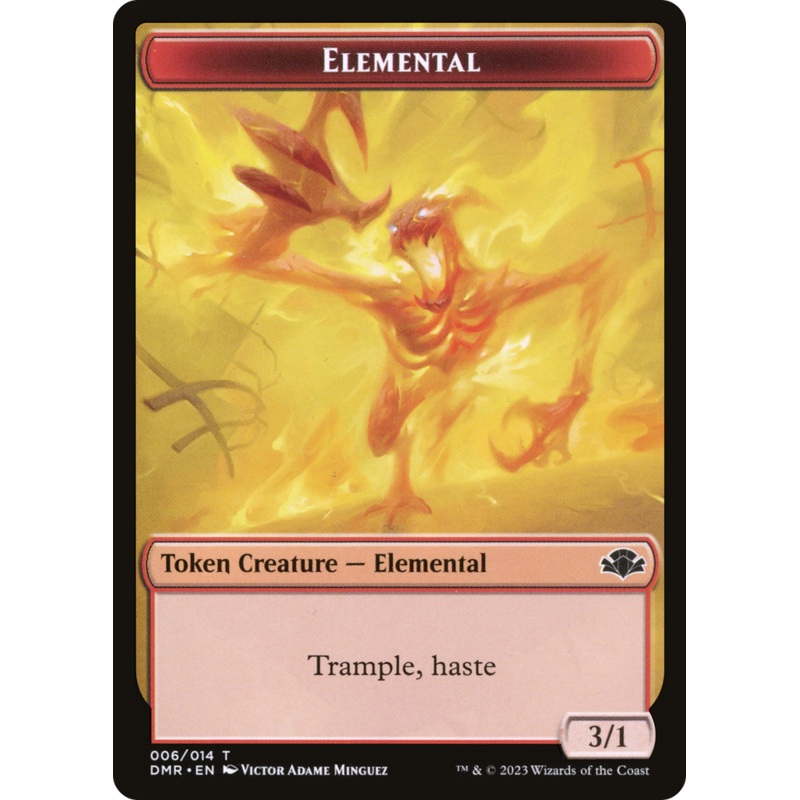 Elemental Token [Dominaria Remastered Tokens]
