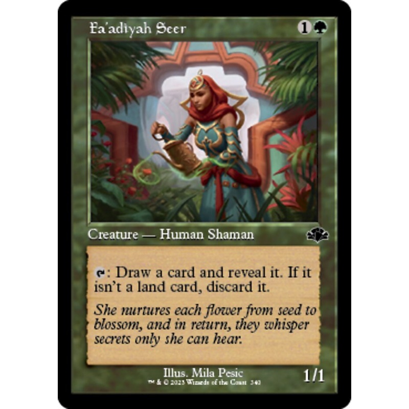 Fa'adiyah Seer (Retro) [Dominaria Remastered]