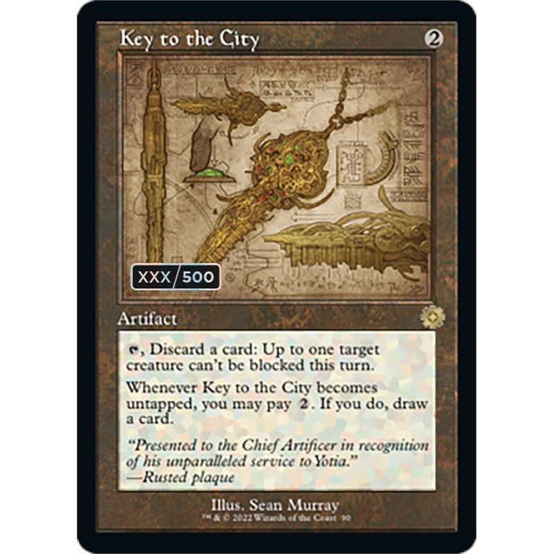Key to the City (Retro Schematic) (Serialized) [The Brothers' War Retro Artifacts]