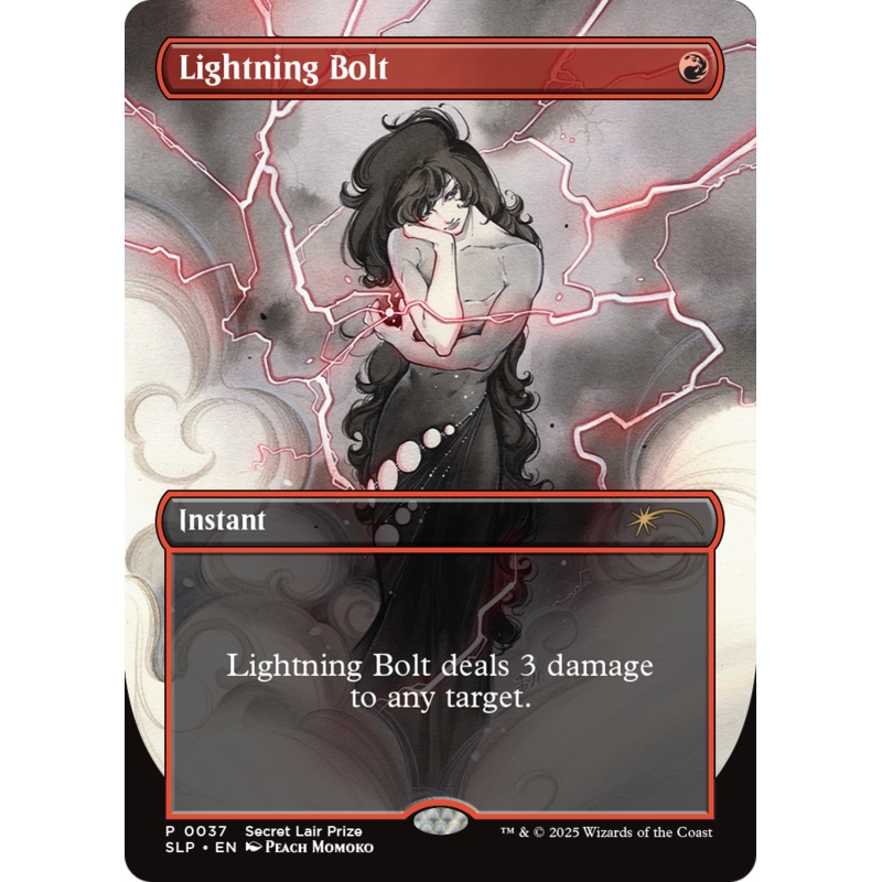 Lightning Bolt (0037) [Secret Lair Showdown]