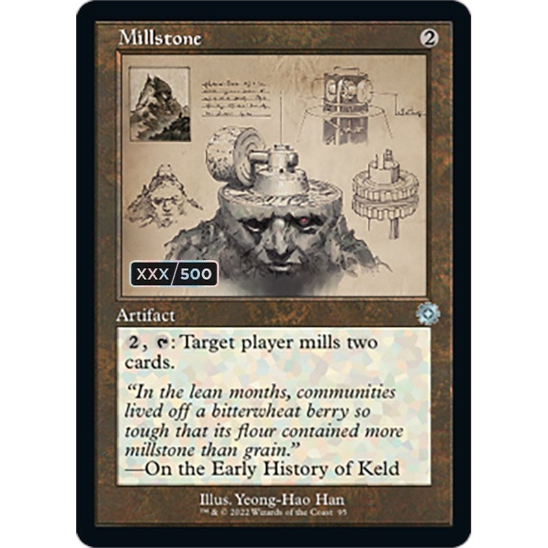 Millstone (Retro Schematic) (Serialized) [The Brothers' War Retro Artifacts]