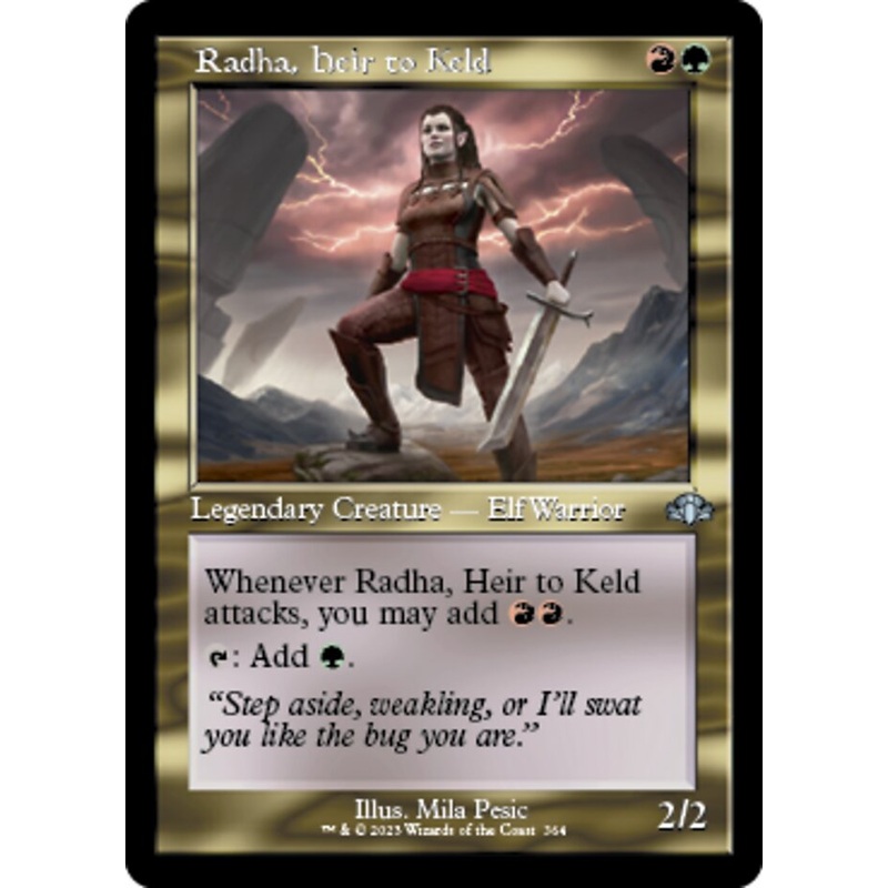 Radha, Heir to Keld (Retro) [Dominaria Remastered]