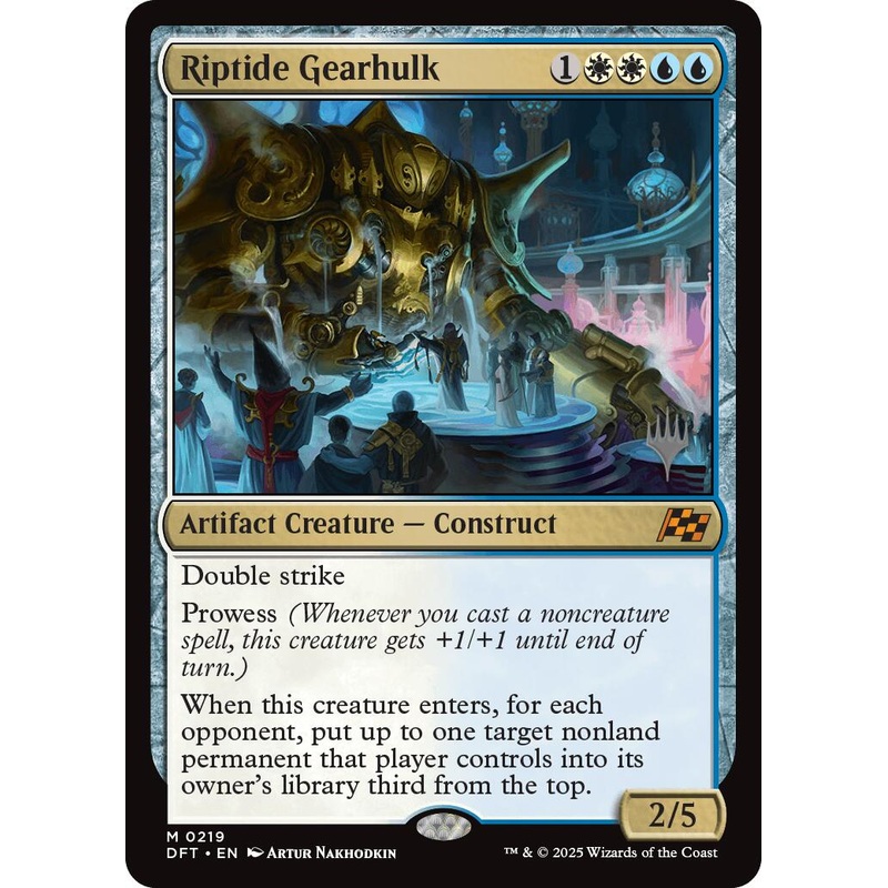 Riptide Gearhulk (Promo Pack) [Aetherdrift Promos]