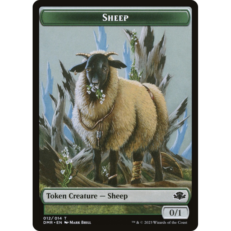 Sheep Token [Dominaria Remastered Tokens]
