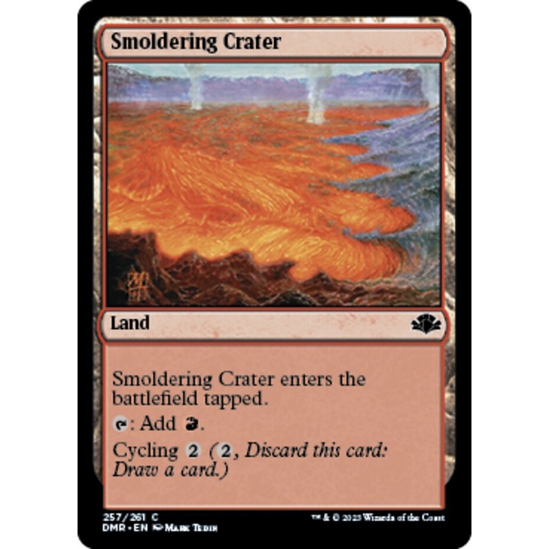 Smoldering Crater [Dominaria Remastered]