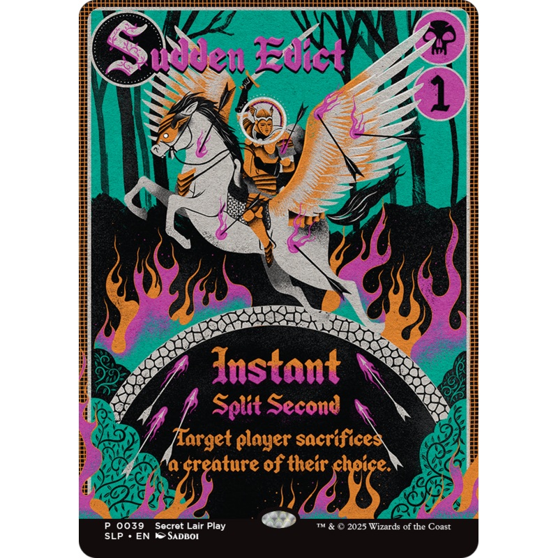 Sudden Edict [Secret Lair Showdown]