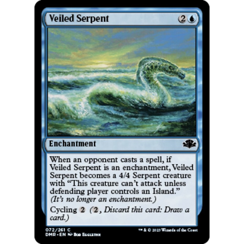 Veiled Serpent [Dominaria Remastered]