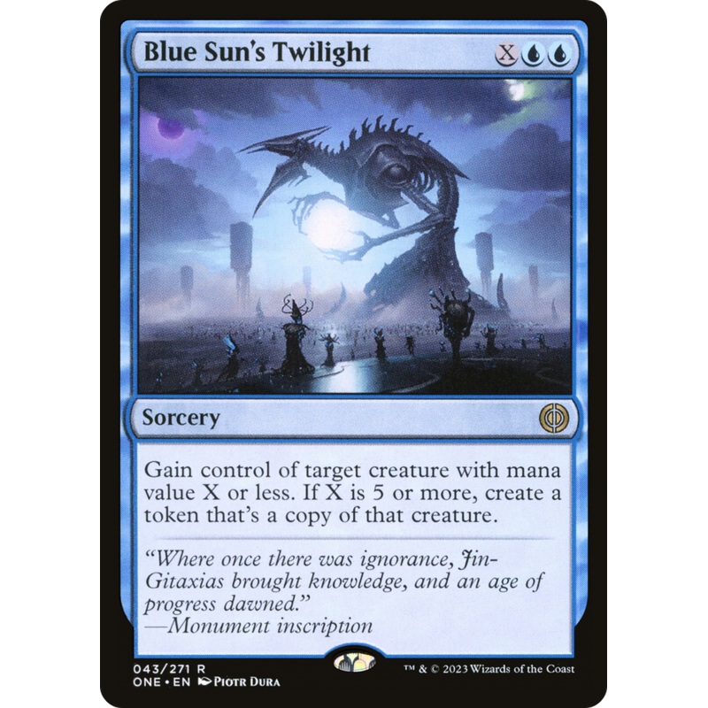 Blue Sun's Twilight [Phyrexia: All Will Be One]