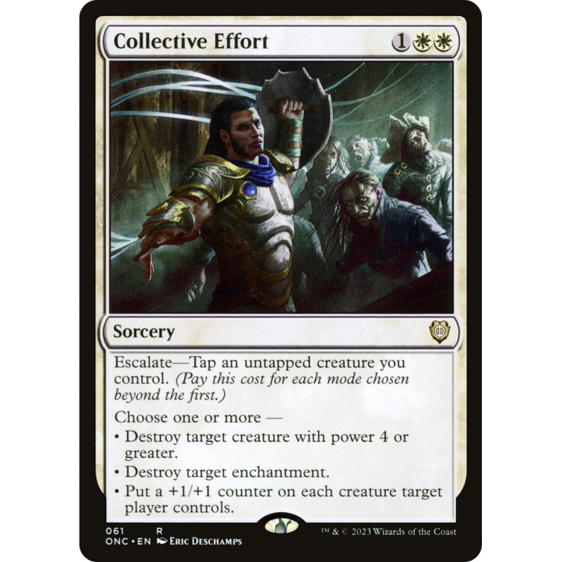 Collective Effort [Phyrexia: All Will Be One Commander]