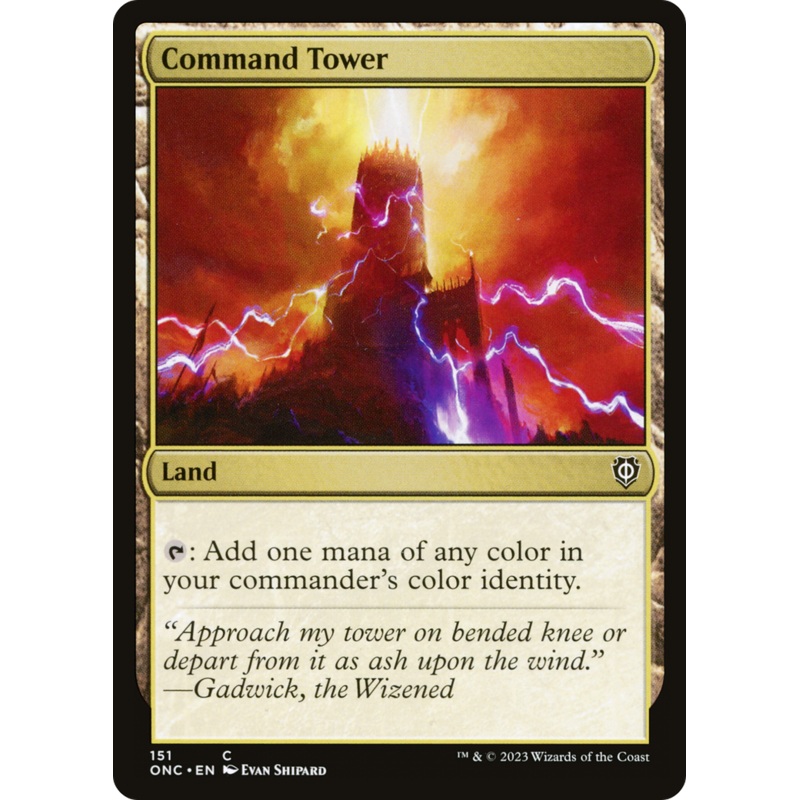 Command Tower [Phyrexia: All Will Be One Commander]
