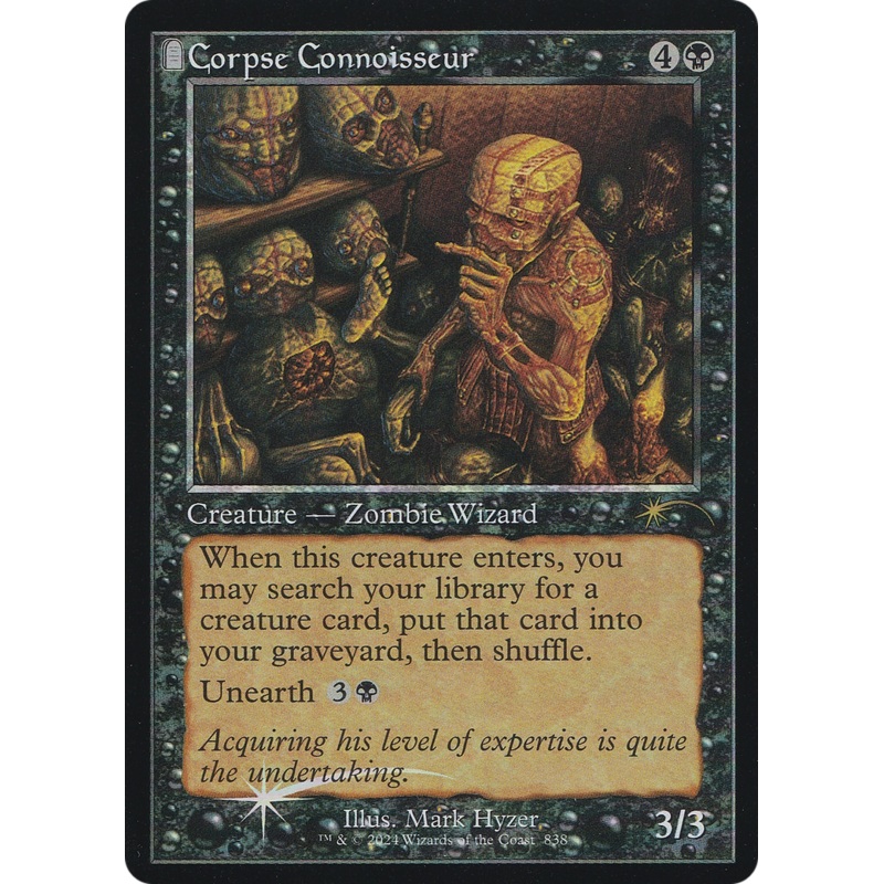 Corpse Connoisseur (Retro Frame) [Secret Lair Drop Series]