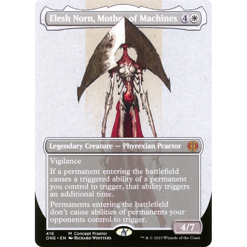 Elesh Norn, Mother of Machines (Borderless Concept Praetors) [Phyrexia: All Will Be One]