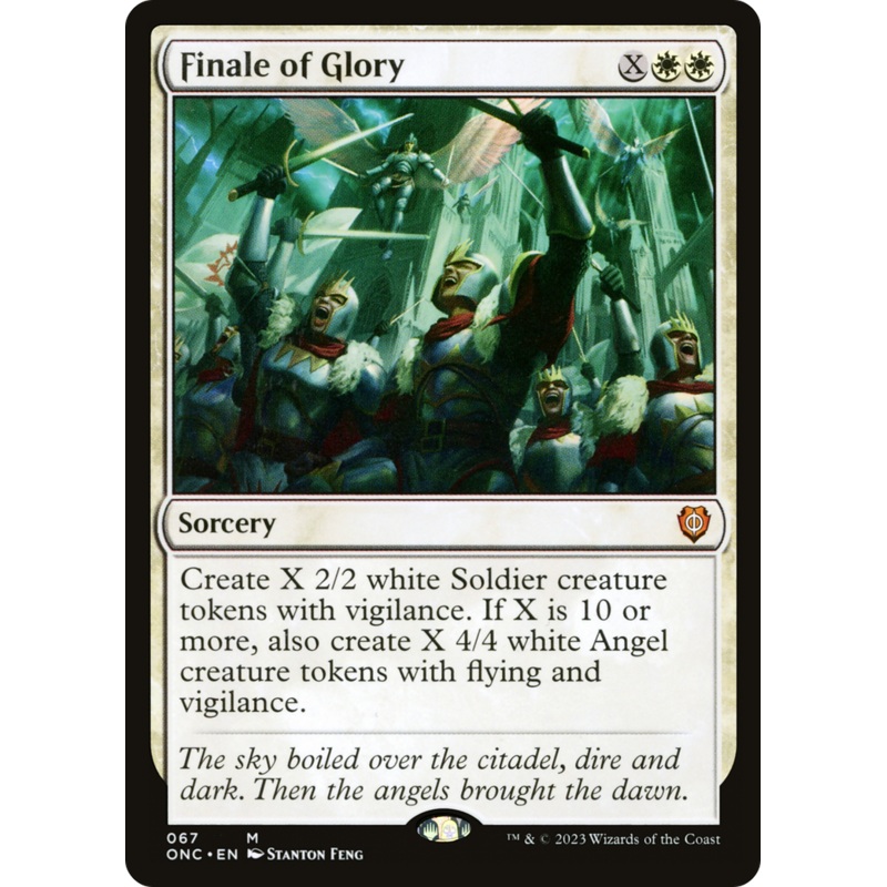 Finale of Glory [Phyrexia: All Will Be One Commander]