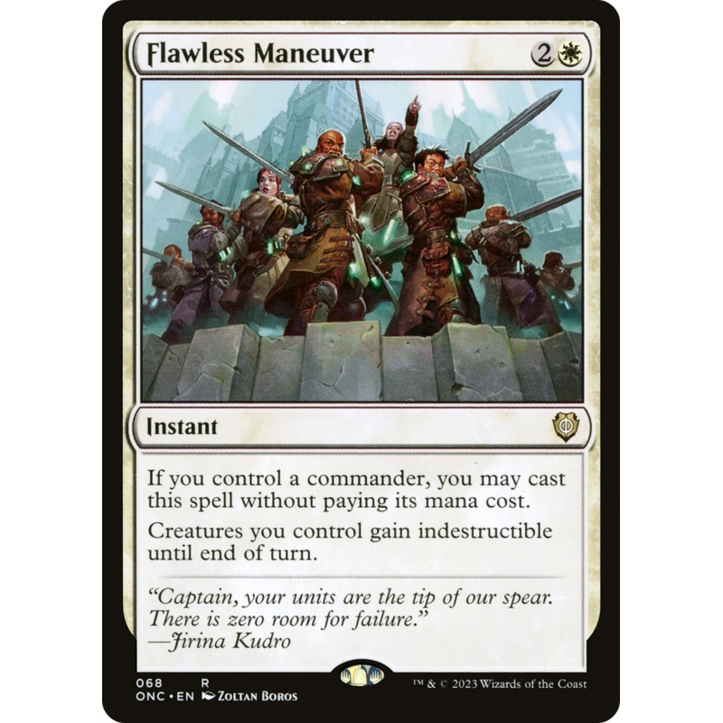 Flawless Maneuver [Phyrexia: All Will Be One Commander]