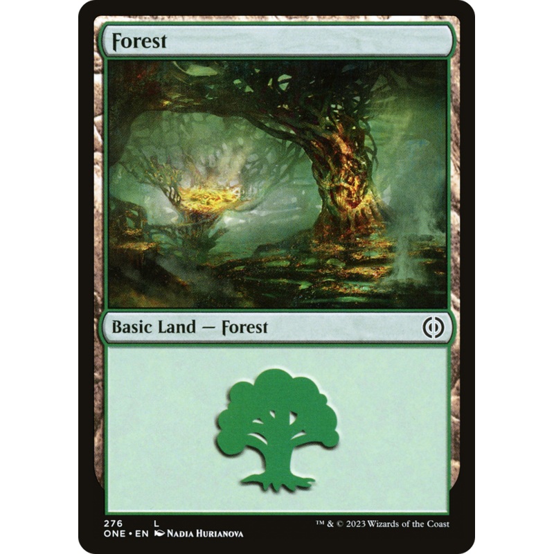 Forest (276) [Phyrexia: All Will Be One]