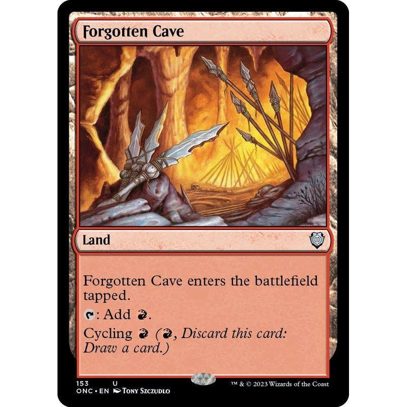 Forgotten Cave [Phyrexia: All Will Be One Commander]