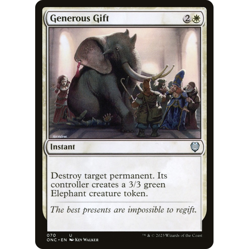 Generous Gift [Phyrexia: All Will Be One Commander]
