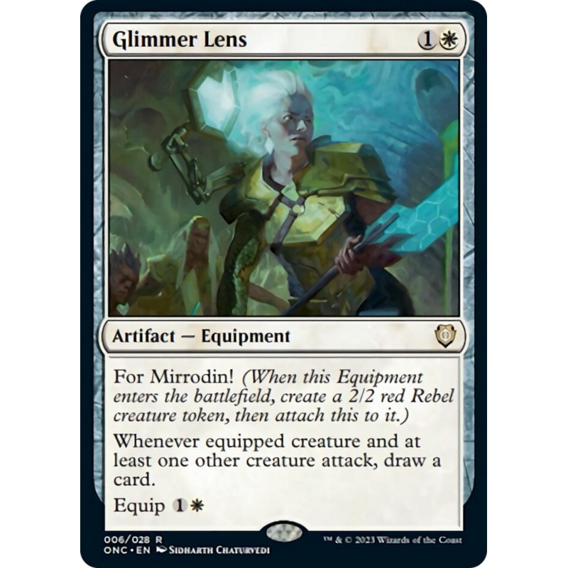 Glimmer Lens [Phyrexia: All Will Be One Commander]