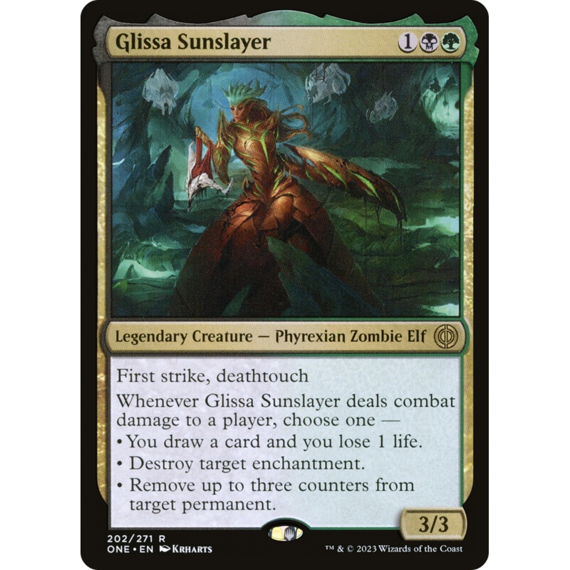 Glissa Sunslayer [Phyrexia: All Will Be One]