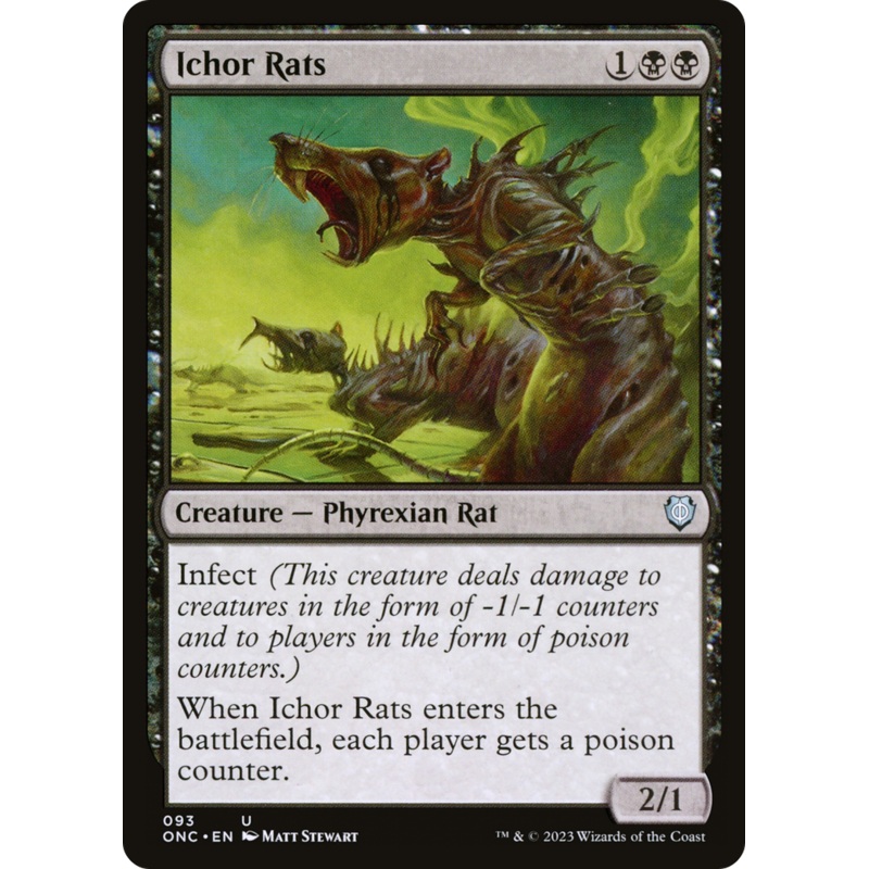 Ichor Rats [Phyrexia: All Will Be One Commander]