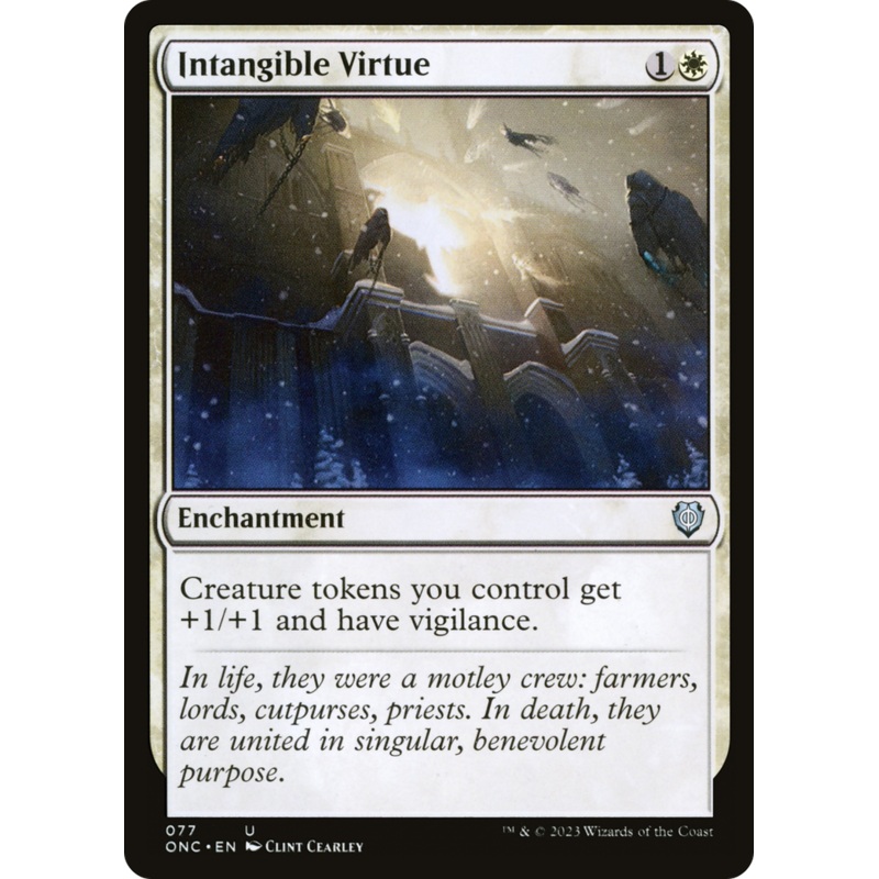 Intangible Virtue [Phyrexia: All Will Be One Commander]