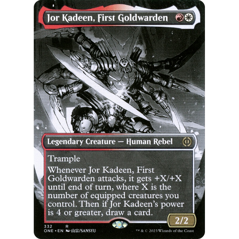 Jor Kadeen, First Goldwarden (Borderless Manga) [Phyrexia: All Will Be One]