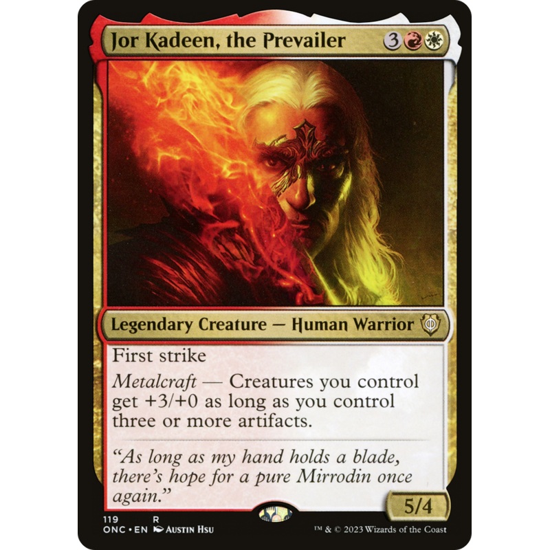 Jor Kadeen, the Prevailer [Phyrexia: All Will Be One Commander]