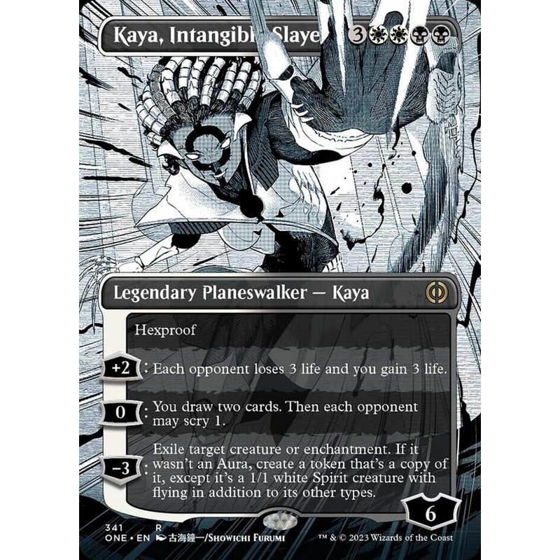 Kaya, Intangible Slayer (Borderless Manga) [Phyrexia: All Will Be One]