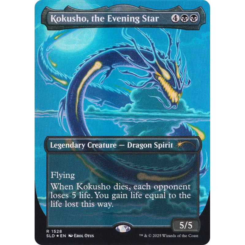 Kokusho, the Evening Star (Rainbow Foil) [Secret Lair Drop Series]