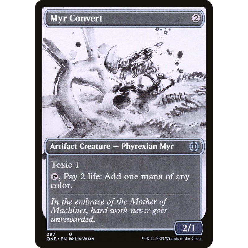 Myr Convert (Showcase Ichor) [Phyrexia: All Will Be One]