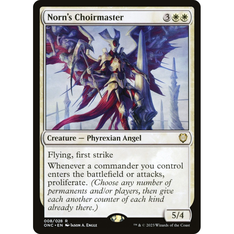 Norn's Choirmaster [Phyrexia: All Will Be One Commander]