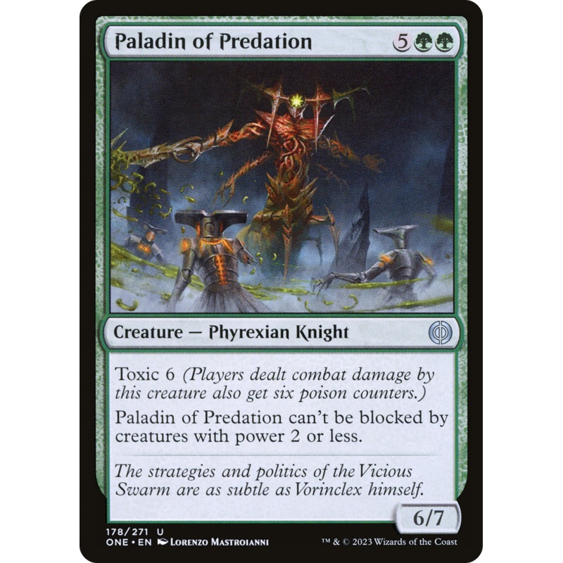 Paladin of Predation [Phyrexia: All Will Be One]